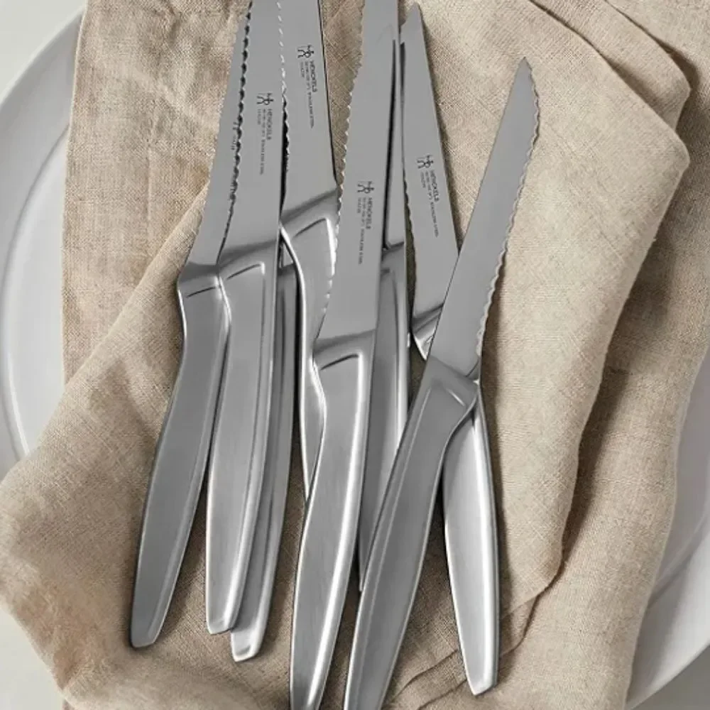 Zwilling Henckels Serrated 8PC Stainless Steel Steak Knife Set
